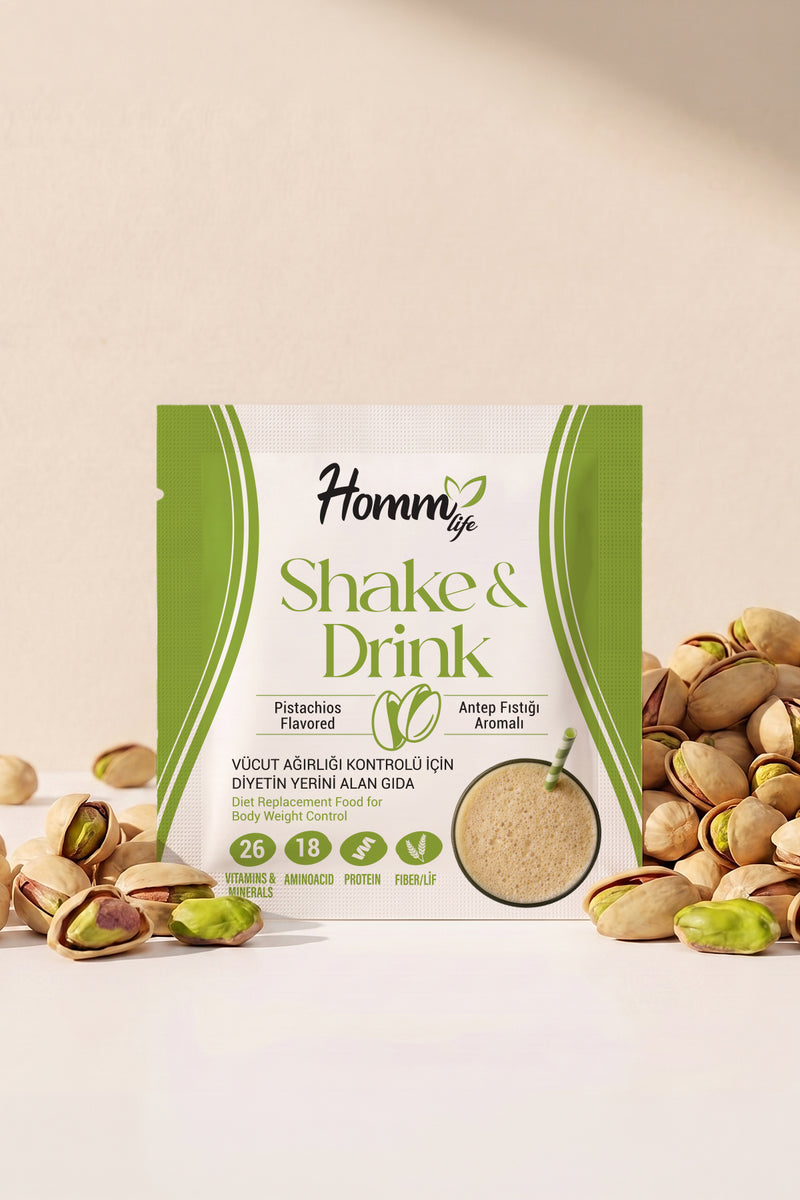 Fıstık Aromalı Shake & Drınk 17 Gr X 5 Adet