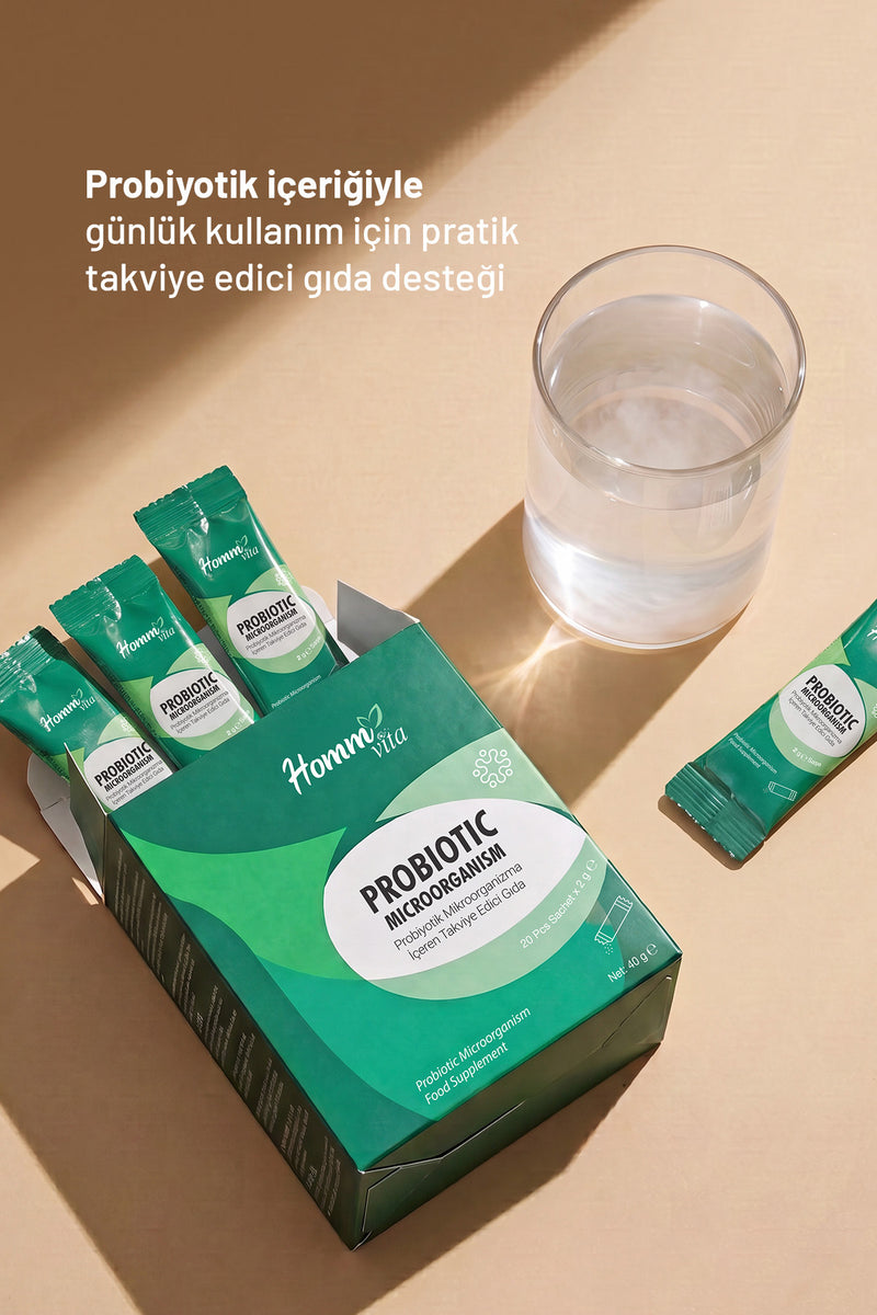 Probiyotik Mikroorganizma İçeren Takviye Edici Gıda - 2Gr X 20 Adet