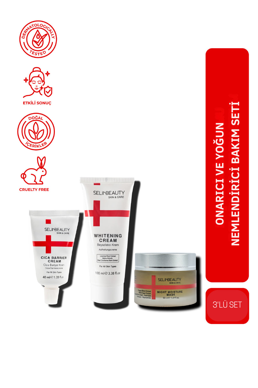 Skin&Care Onarıcı Ve Yoğun Nemlendirici Bakım Seti