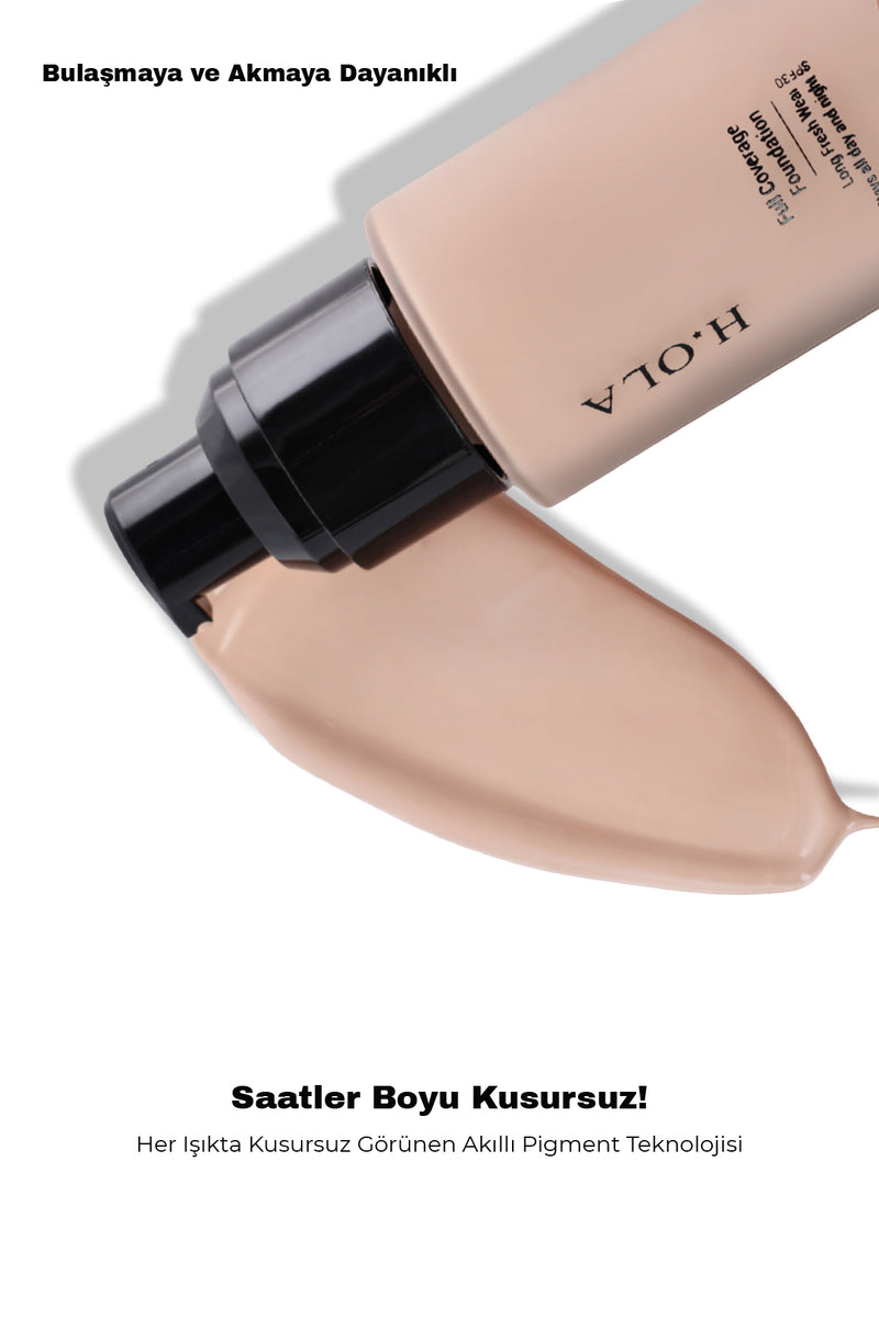 Full Coverage Foundation | Yoğun Kapatıcı Saten