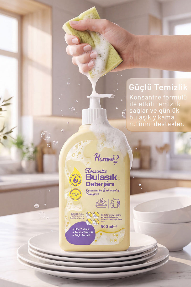 Konsantre Bulaşık Deterjanı 500 ml