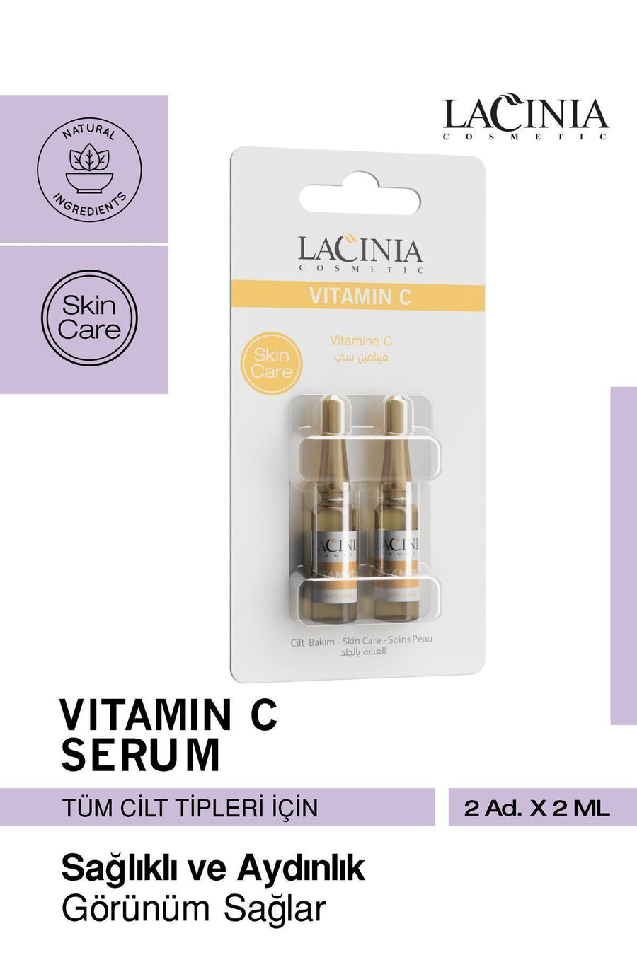 Vitamin C Yüz Serumu 2 X 2 ml