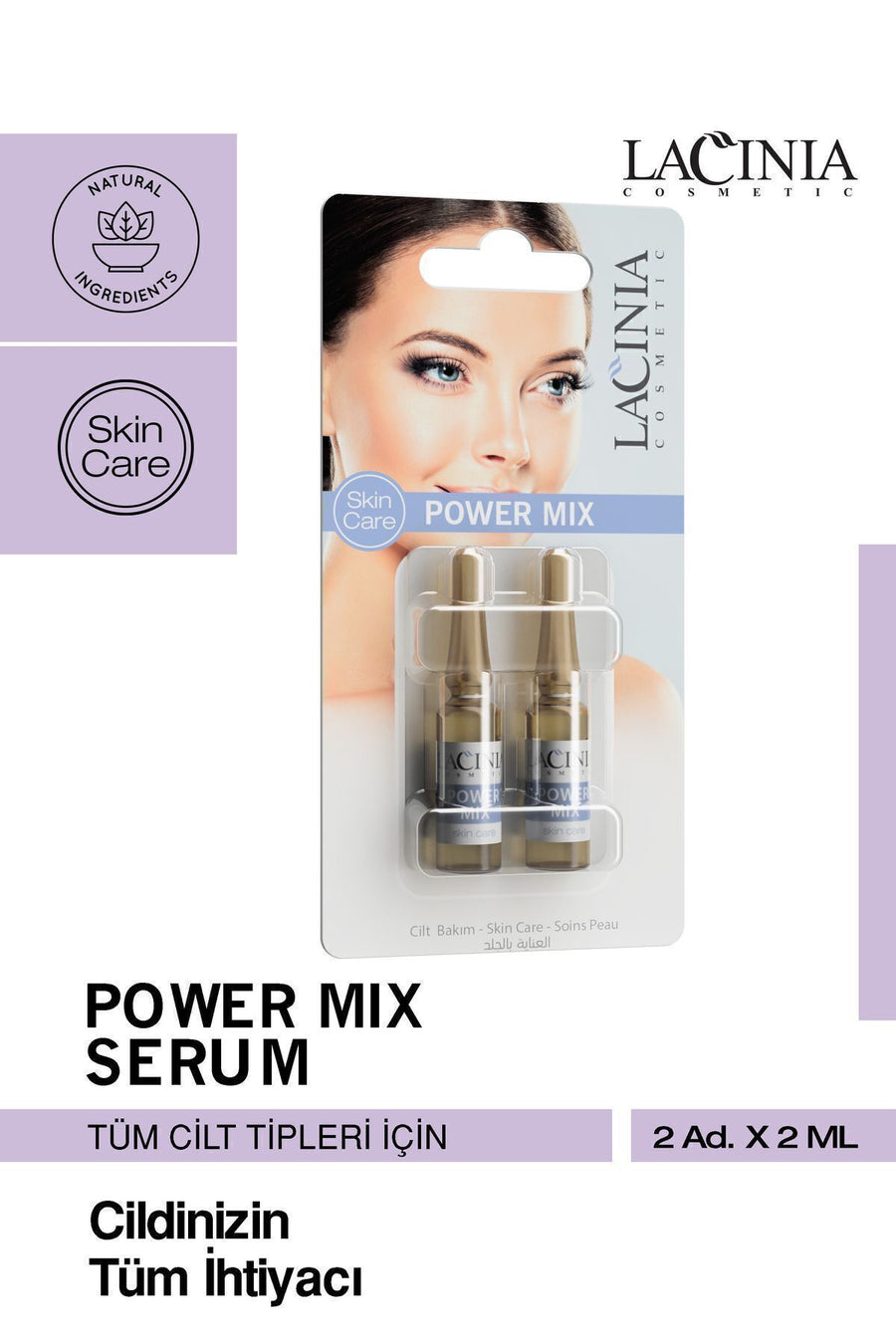 Power Mix Serum Yüz Bakımı Için Uygundur