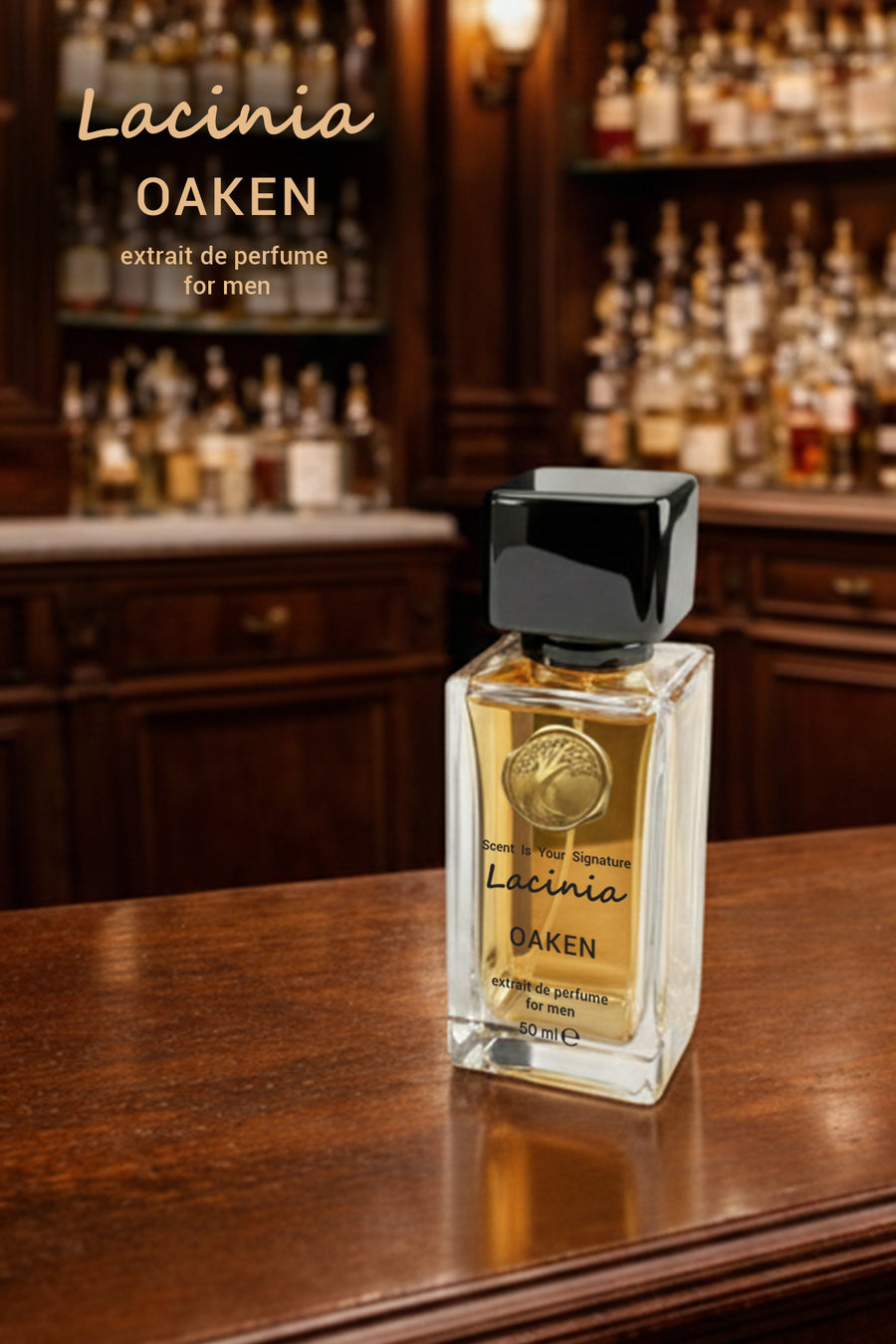 Oaken Erkek Parfüm 50ml-Extrait de Parfum | Odunsu & Oryantal | Yoğun Kalıcılık