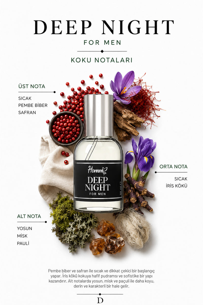 Deep Nıght EDP Erkek Parfüm 50 ml