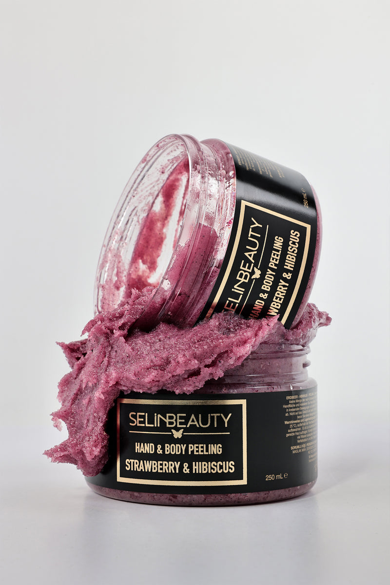 Çilek - Hibiscus El Ve Vücut Peeling 250 ml