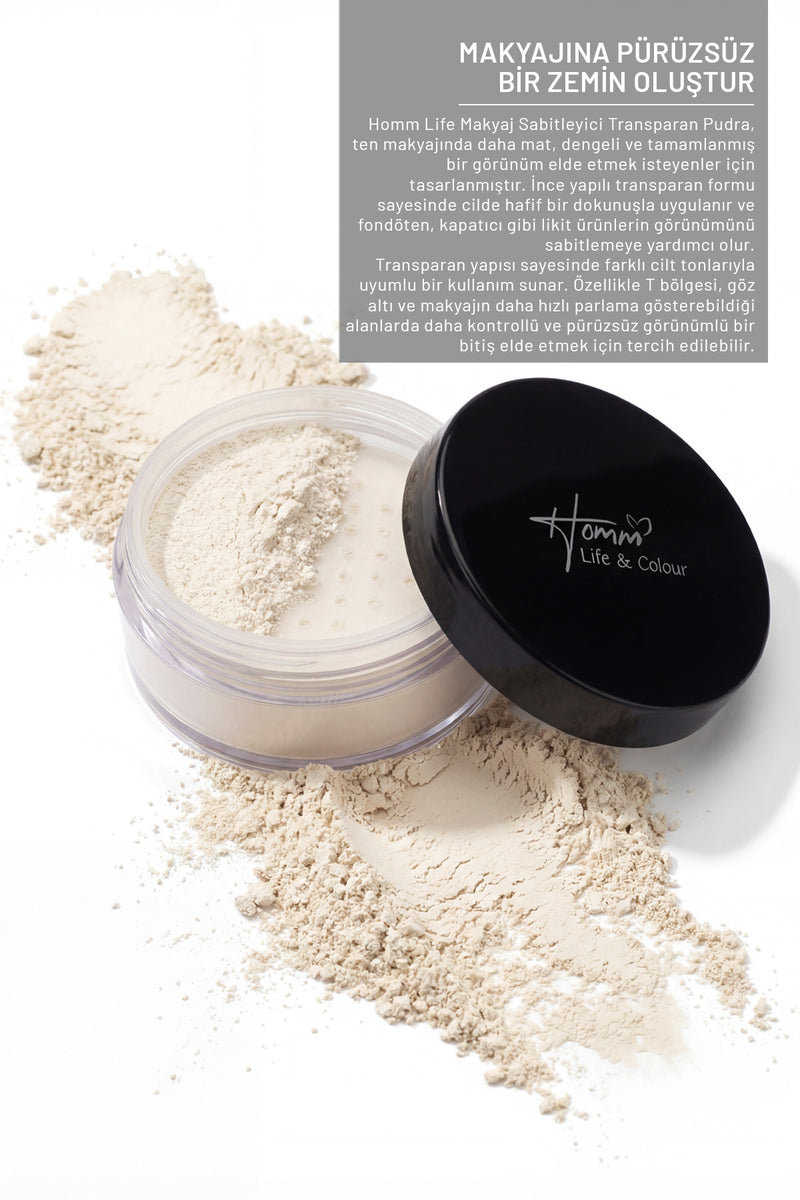 Makyaj Sabitleyici Transparan Pudra 15 Gr