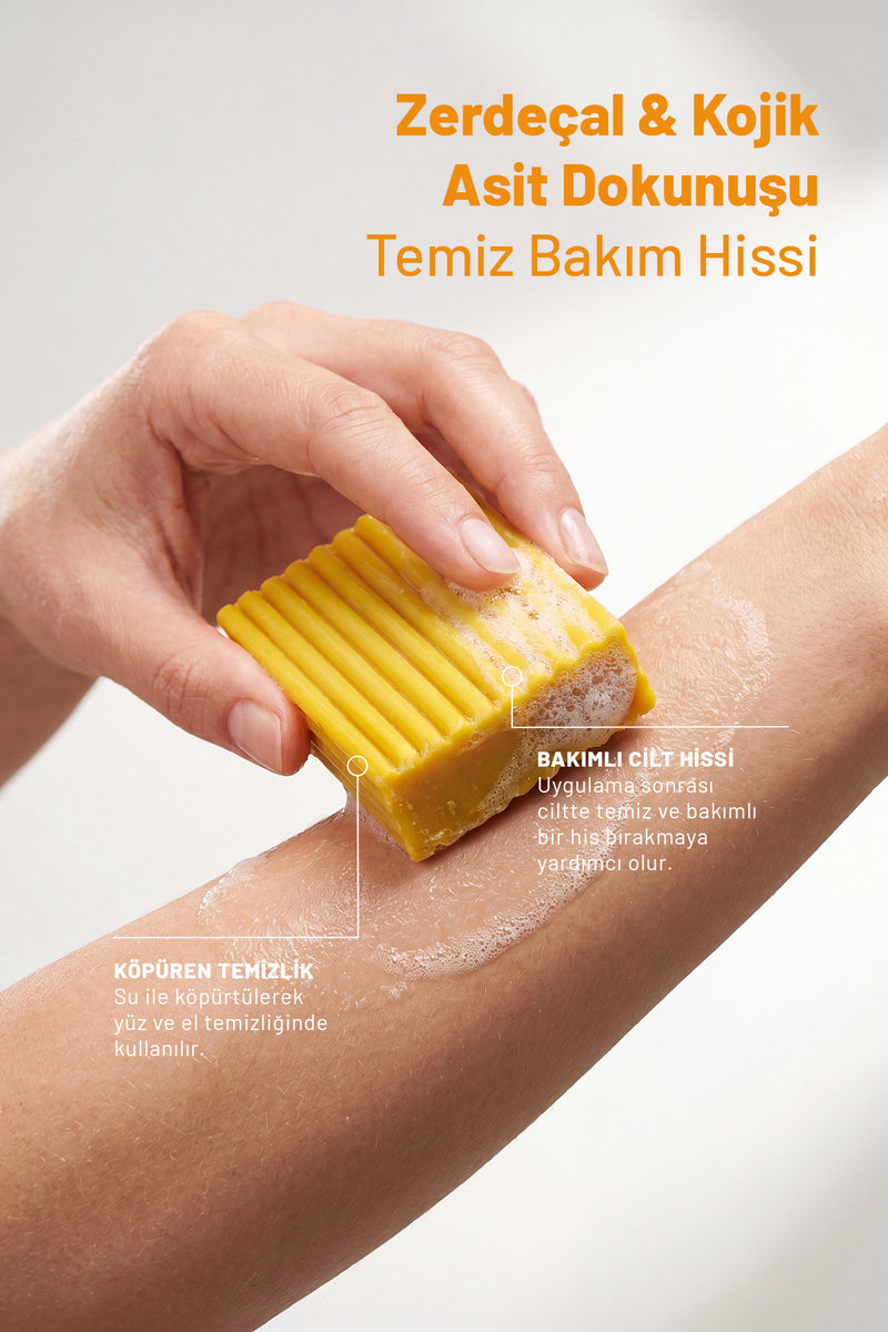 Zerdeçal & Kojik Asitli Sabun 40 Gr