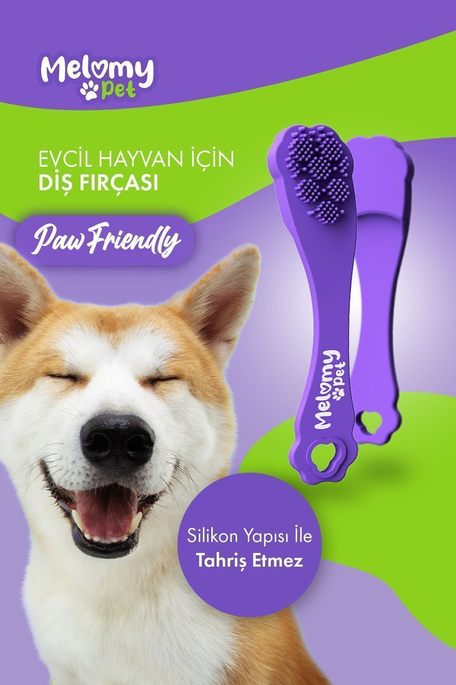 Kedi & Köpek Silikon Diş Fırçası