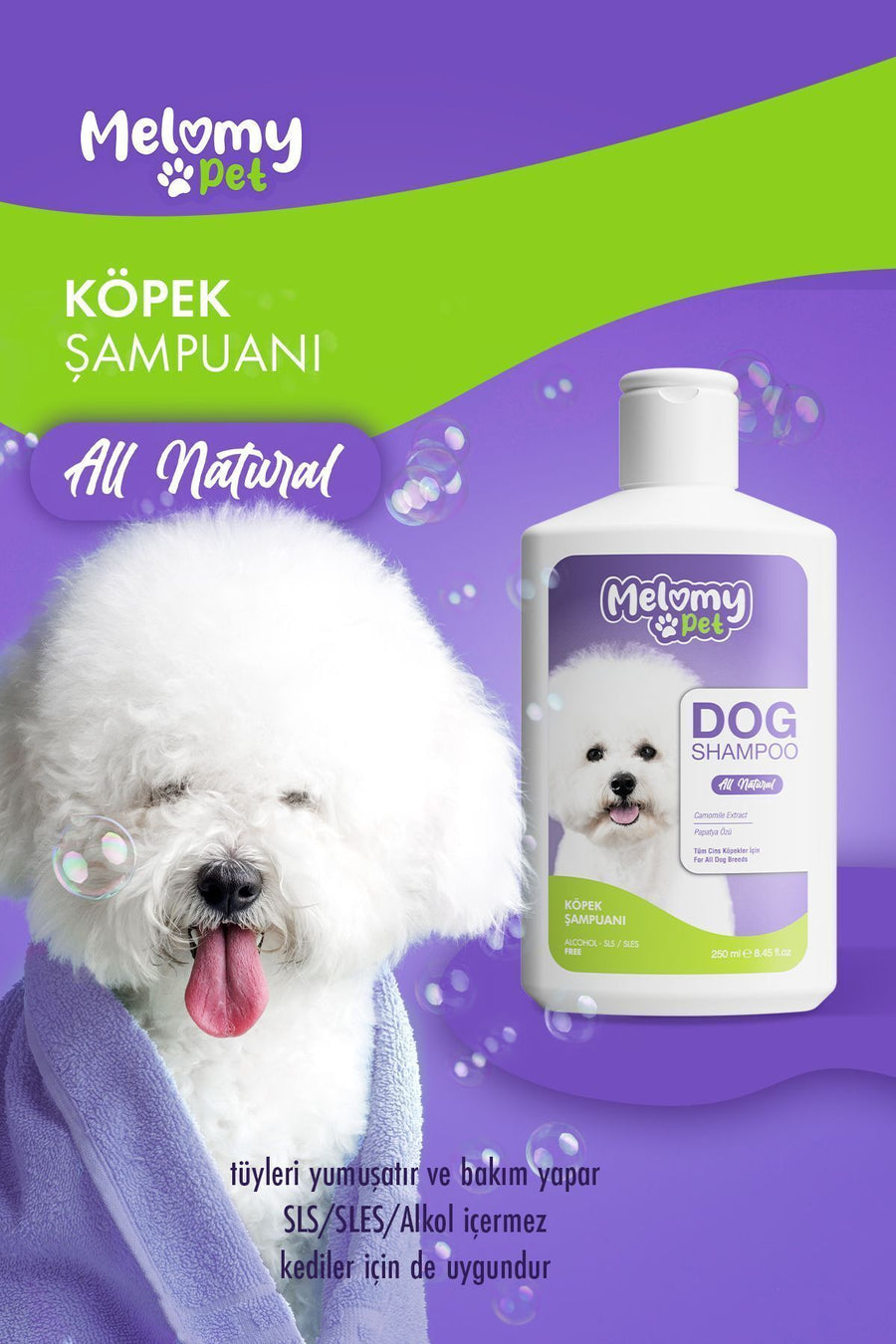 Köpek Bakım Şampuanı 250 ml