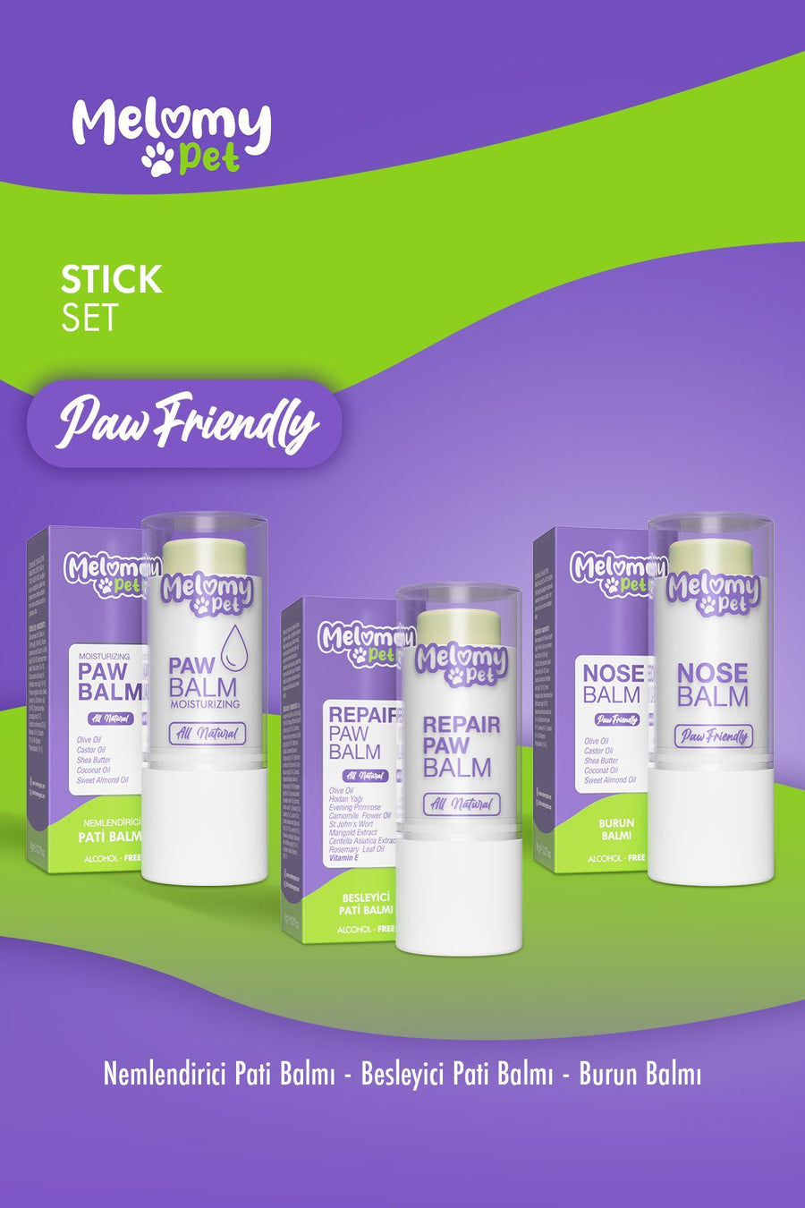 Evcil Hayvan Stıck Set ( Kedi / Köpek )