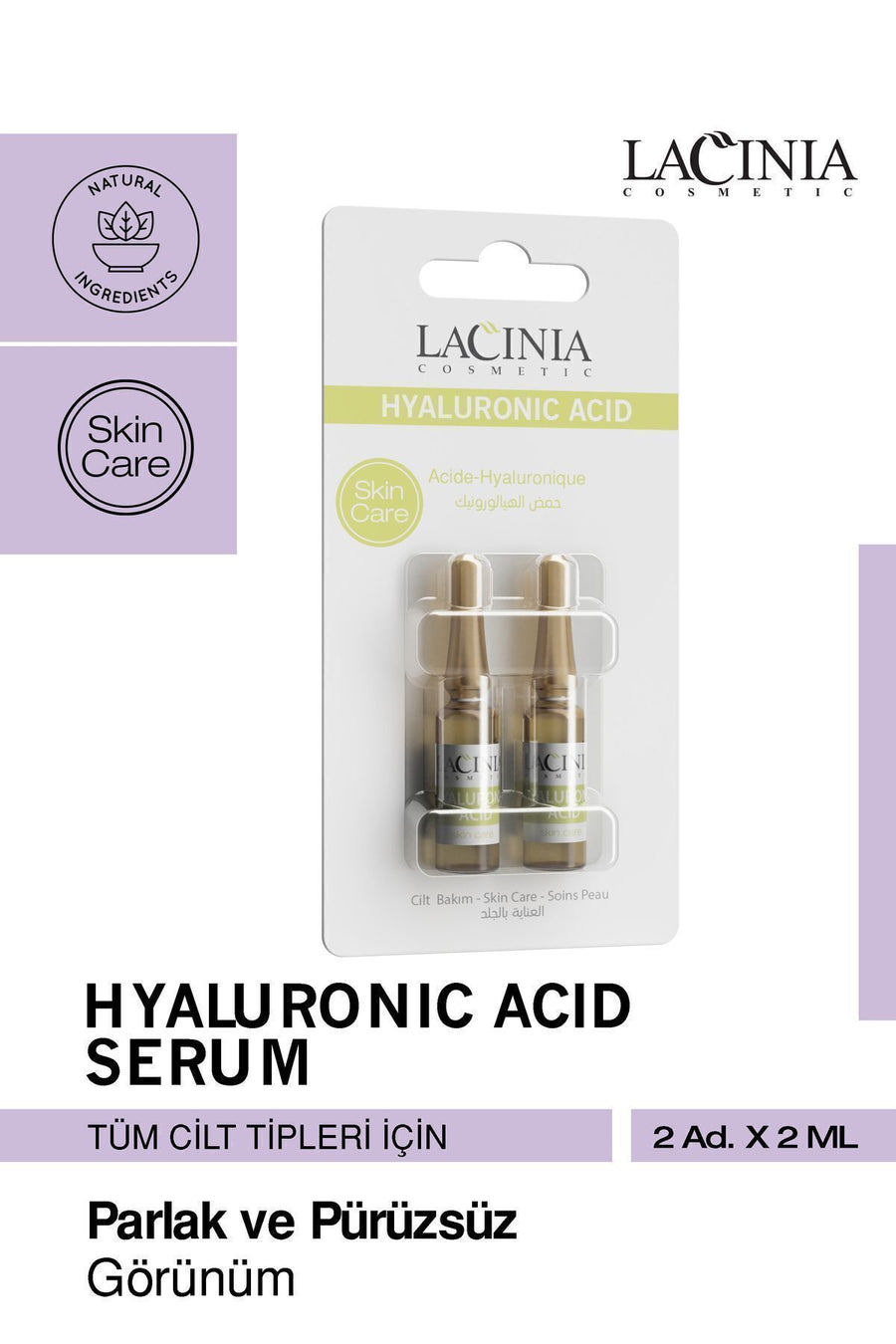 Hyaluronic Acid Serum Yüz Bakımı Için Uygundur