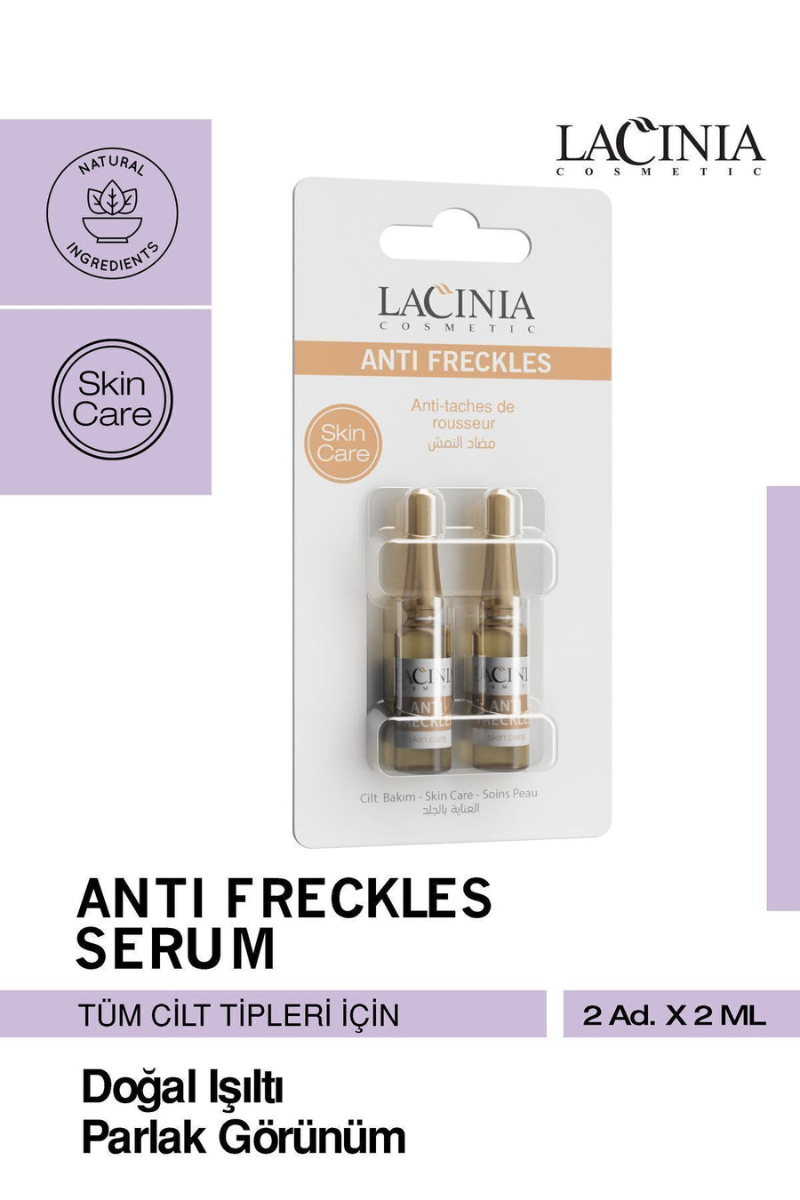 Anti Freckles 2'li Cilt Bakım Serumu Çil Leke Karşıtı