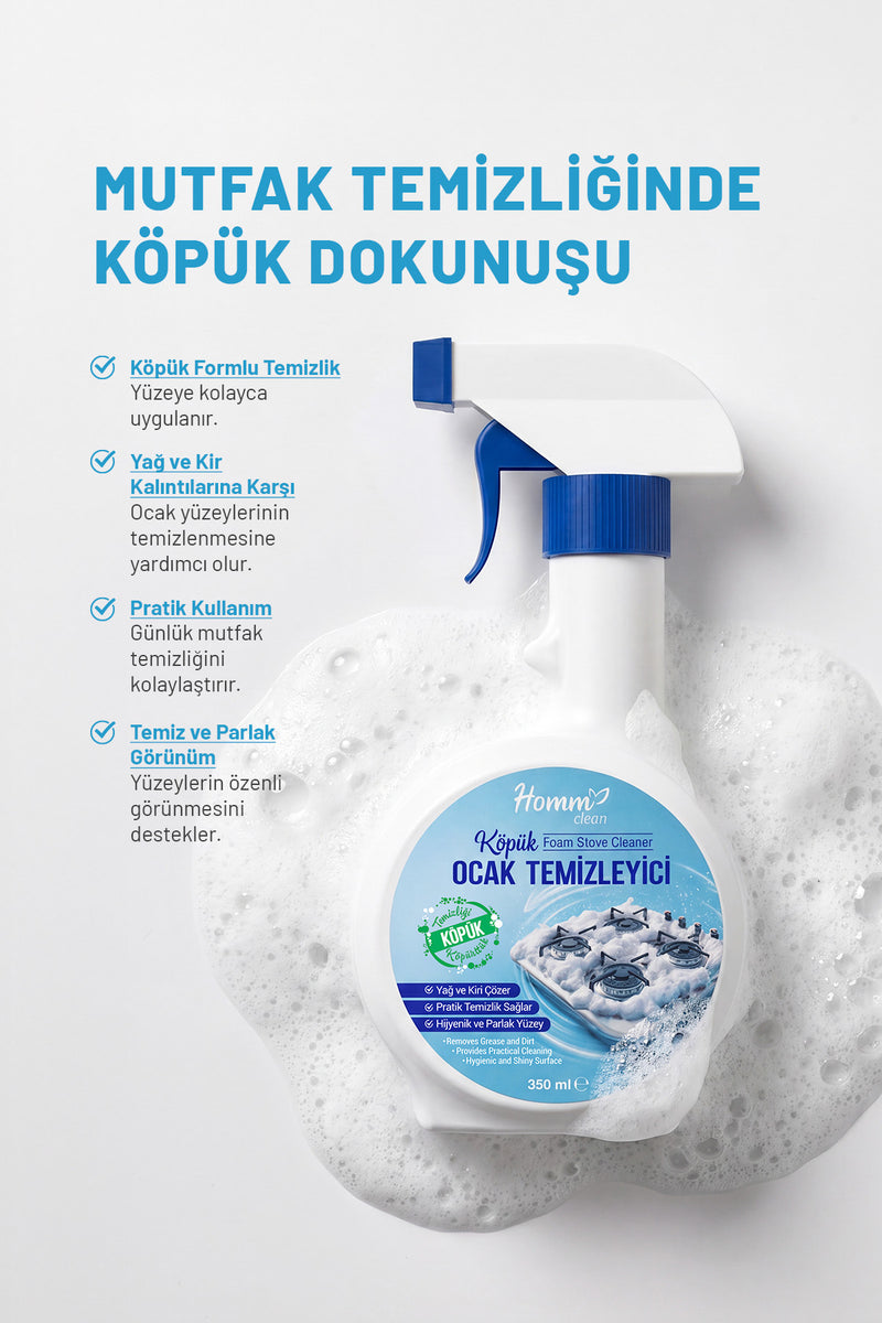 Köpük Ocak Temizleyici 350 Ml