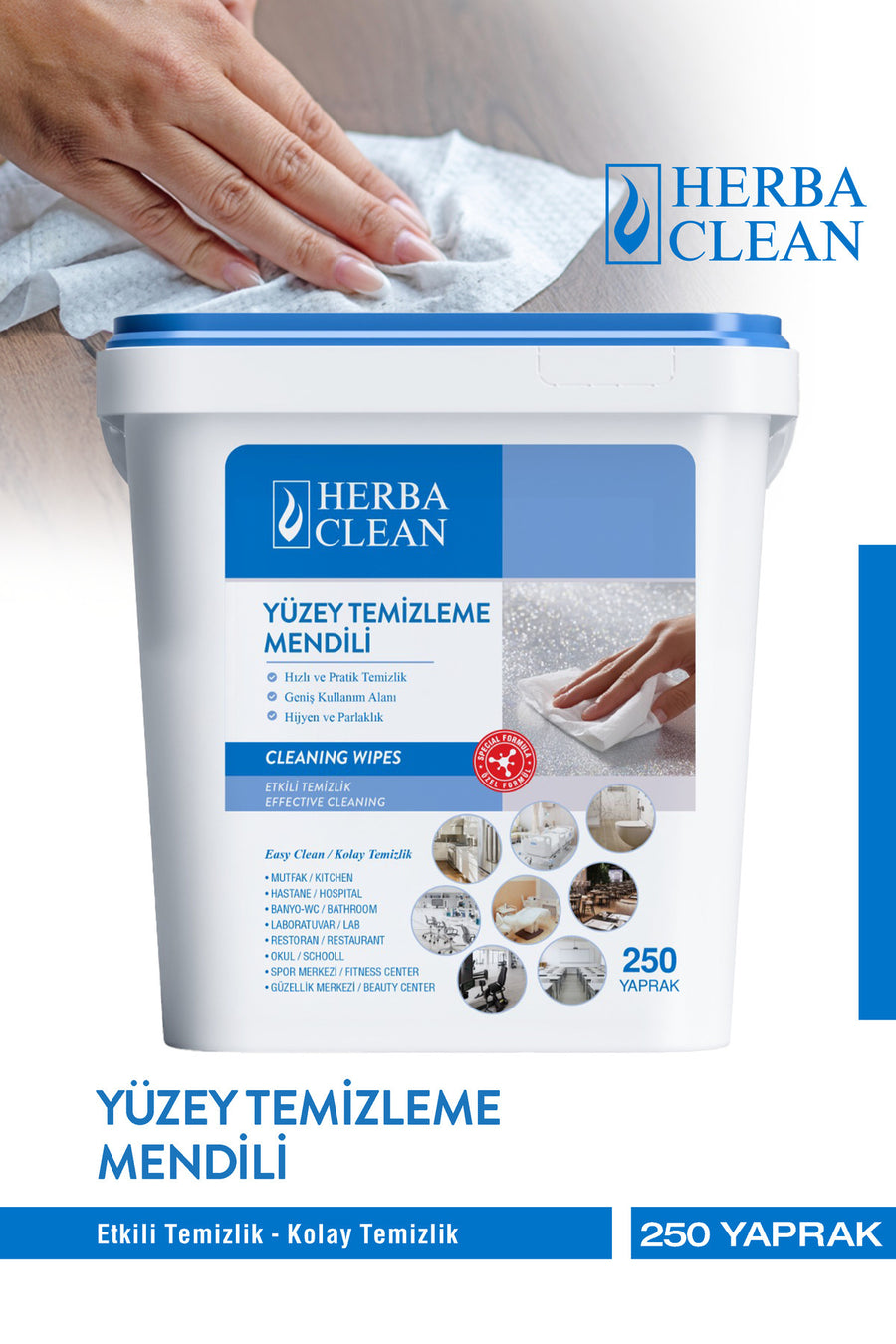Yüzey Temizleme Mendili