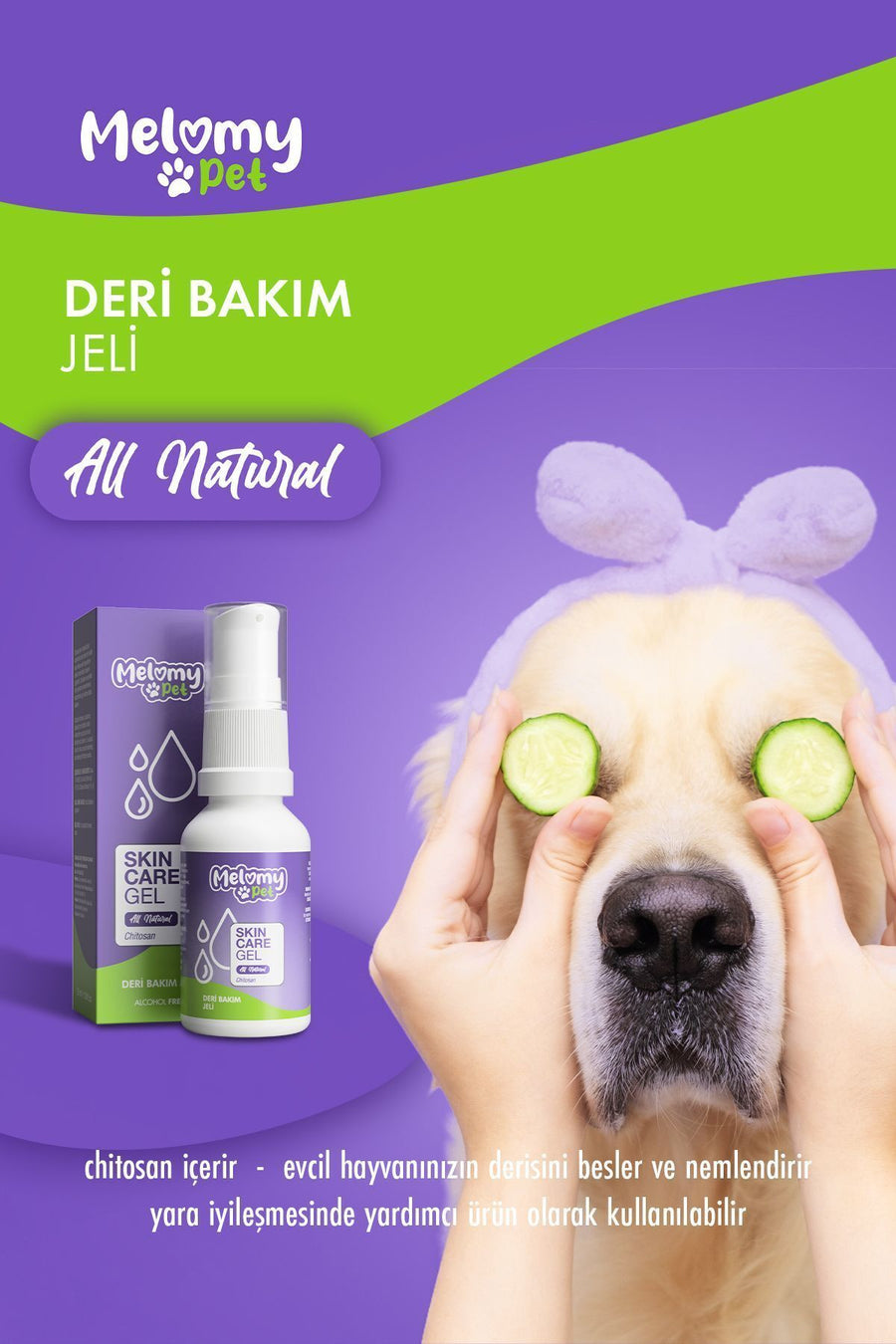 Kedi & Köpek Deri Bakım Jeli