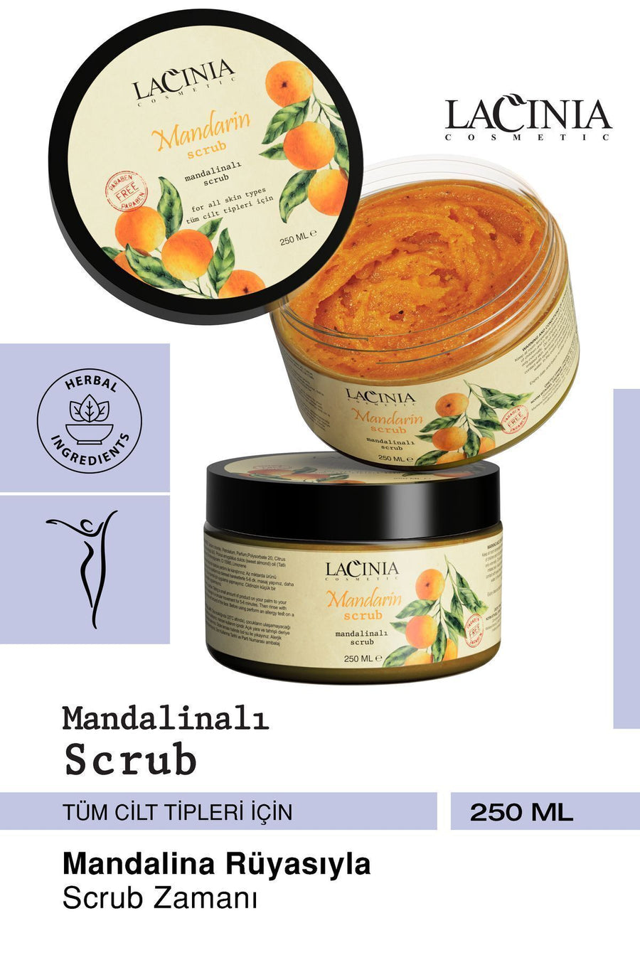 Mandalinalı Scrub 250ml