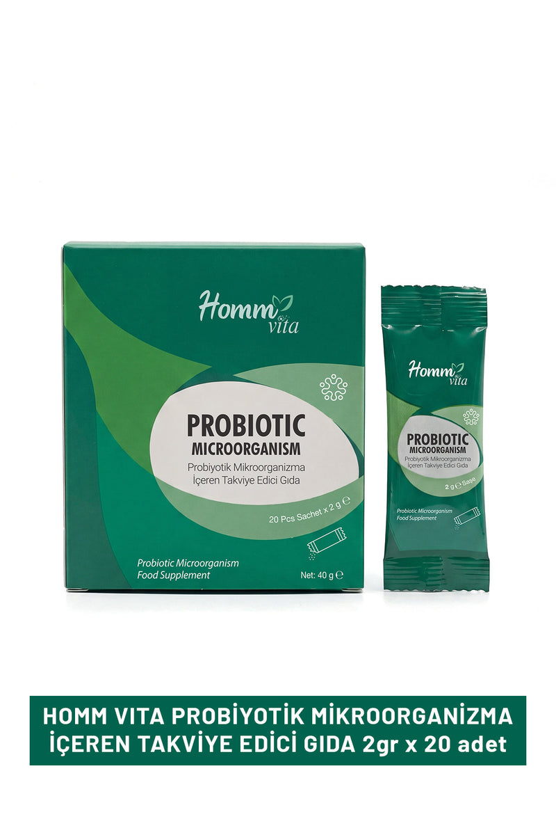 Probiyotik Mikroorganizma İçeren Takviye Edici Gıda - 2Gr X 20 Adet