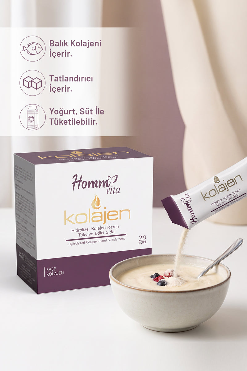Homm Vıta Kolajen Içecek (20 Şase)