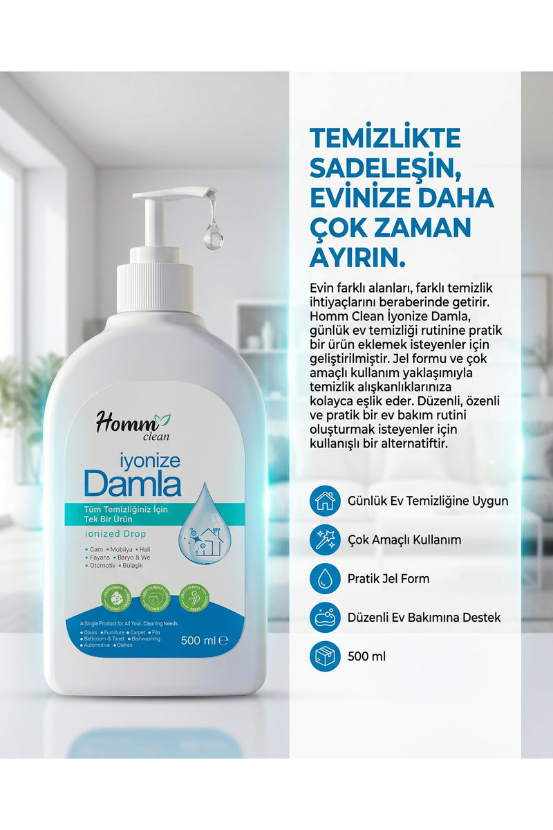 İyonize Damla 500 Ml