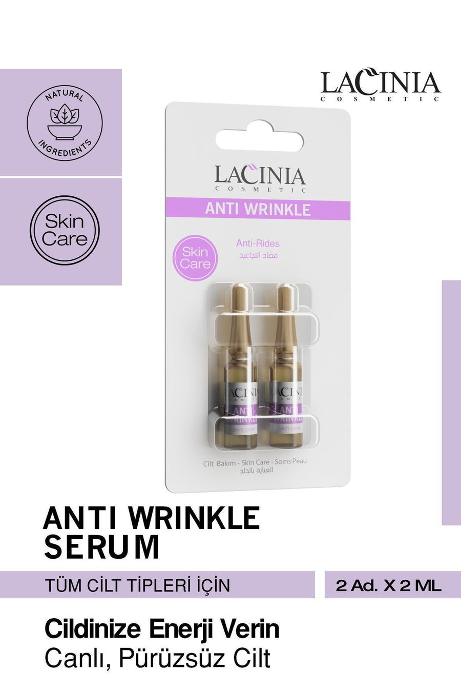Anti Wrinkle Kırışık Önleyici Serum Yüz Bakımı Için Uygundur