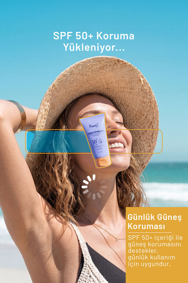 Homm Bitkisel Güneş Kremi 50 Spf 50 ml