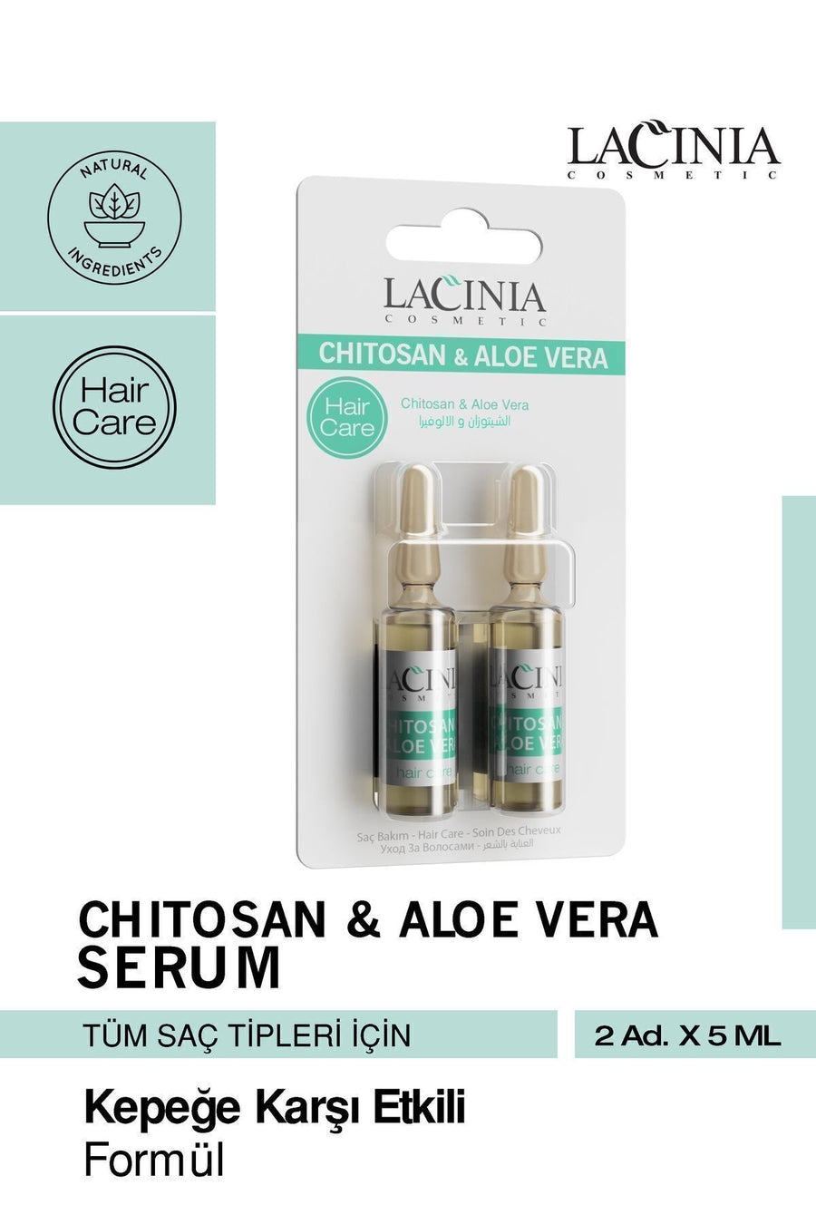 Chitosan & Aloe Vera Saç Serumu Saç Bakımına Uygundur