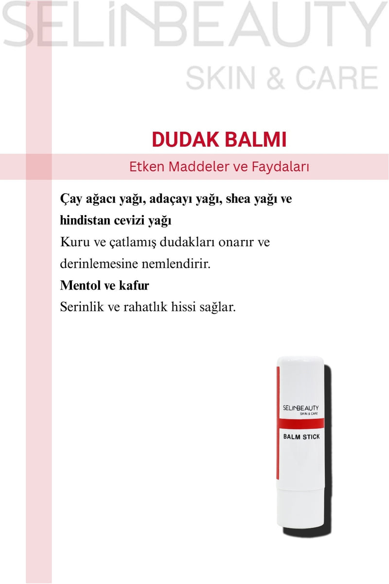 Skin&Care Çay Ağacı & Adaçayı Yağlı Lip Balm