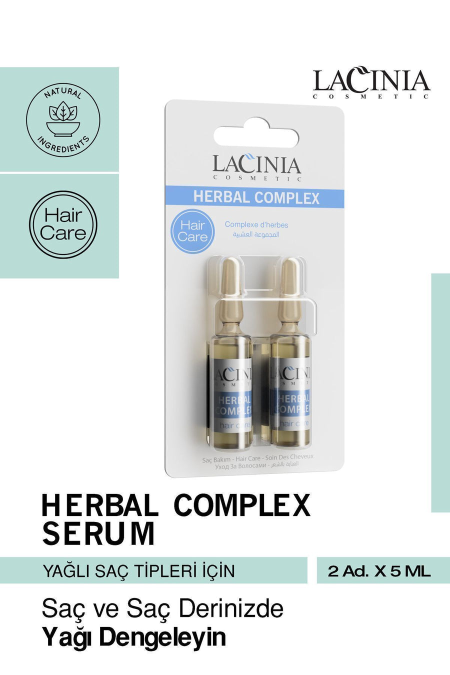 Kepek Karşıtı Herbal Complex 2'li Saç Serumu