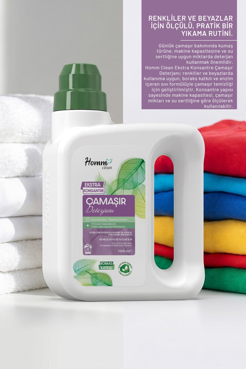 Ekstra Konsantre Çamaşır Deterjanı - 1000 Ml