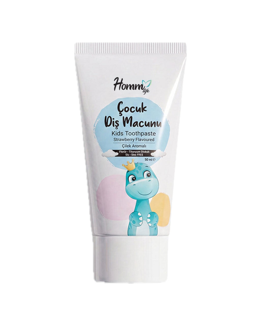 Çocuk Diş Macunu Çilek Aromalı