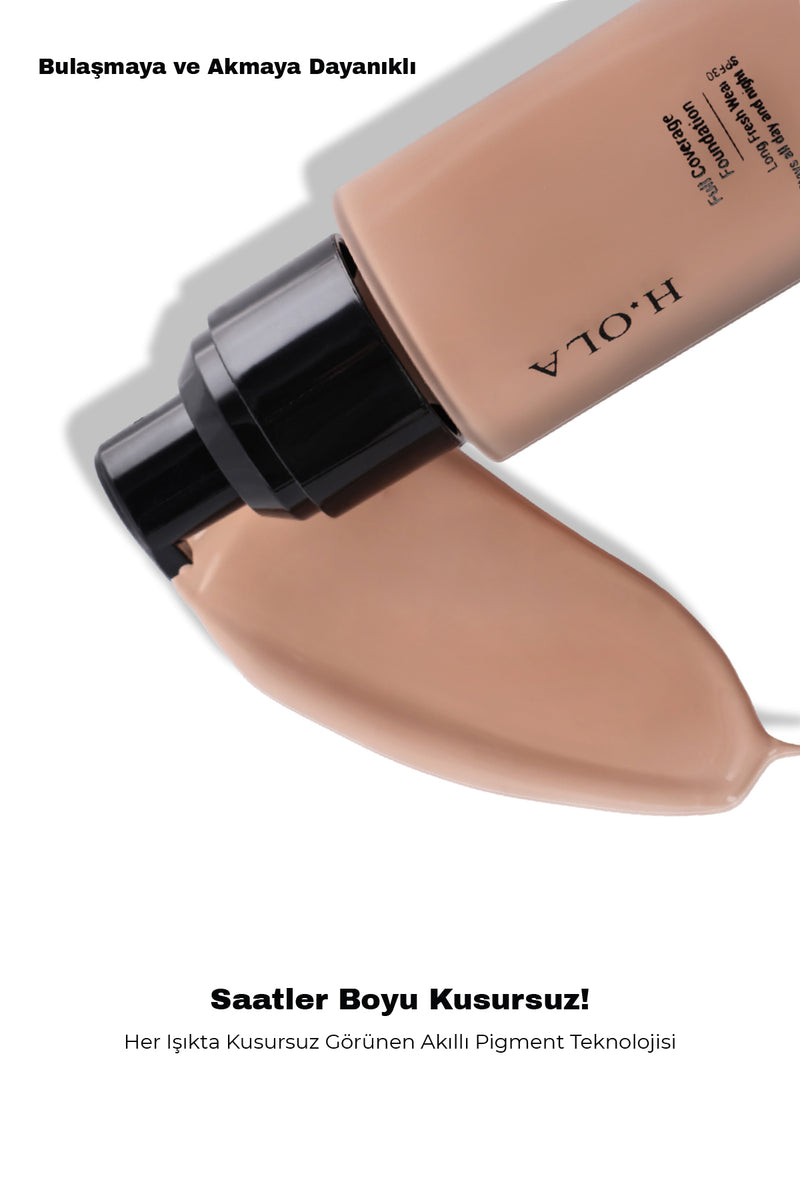 Full Coverage Foundation | Yoğun Kapatıcı Saten