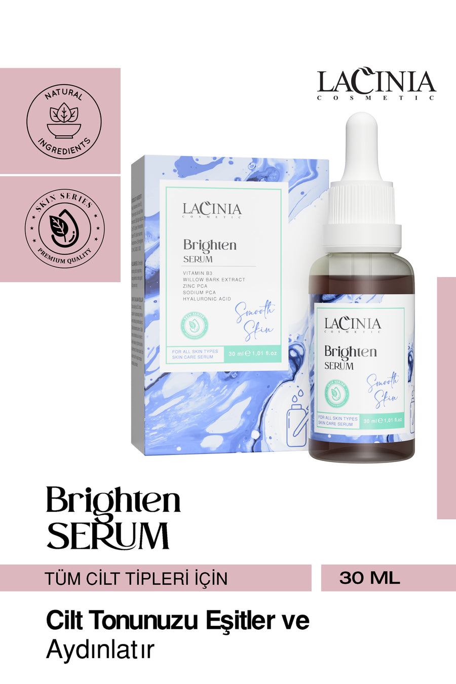 Brighten Serum 30ml Yüz Bakımı Etkili
