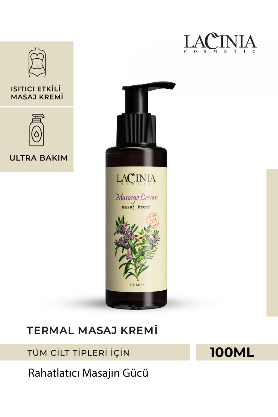 Termal Masaj Kremi (ISITICILI) 100ml