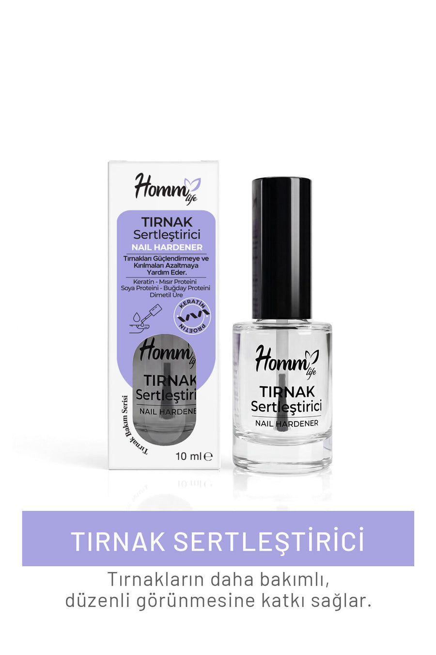 Tırnak Güçlendirici Bakım Solüsyonu 10 ml