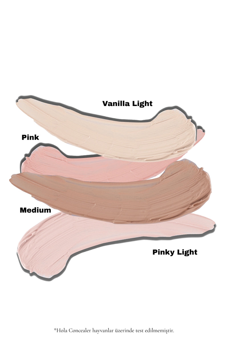 Cover All Yoğun Kapatıcı | Full Coverage Concealer | Pinky Light