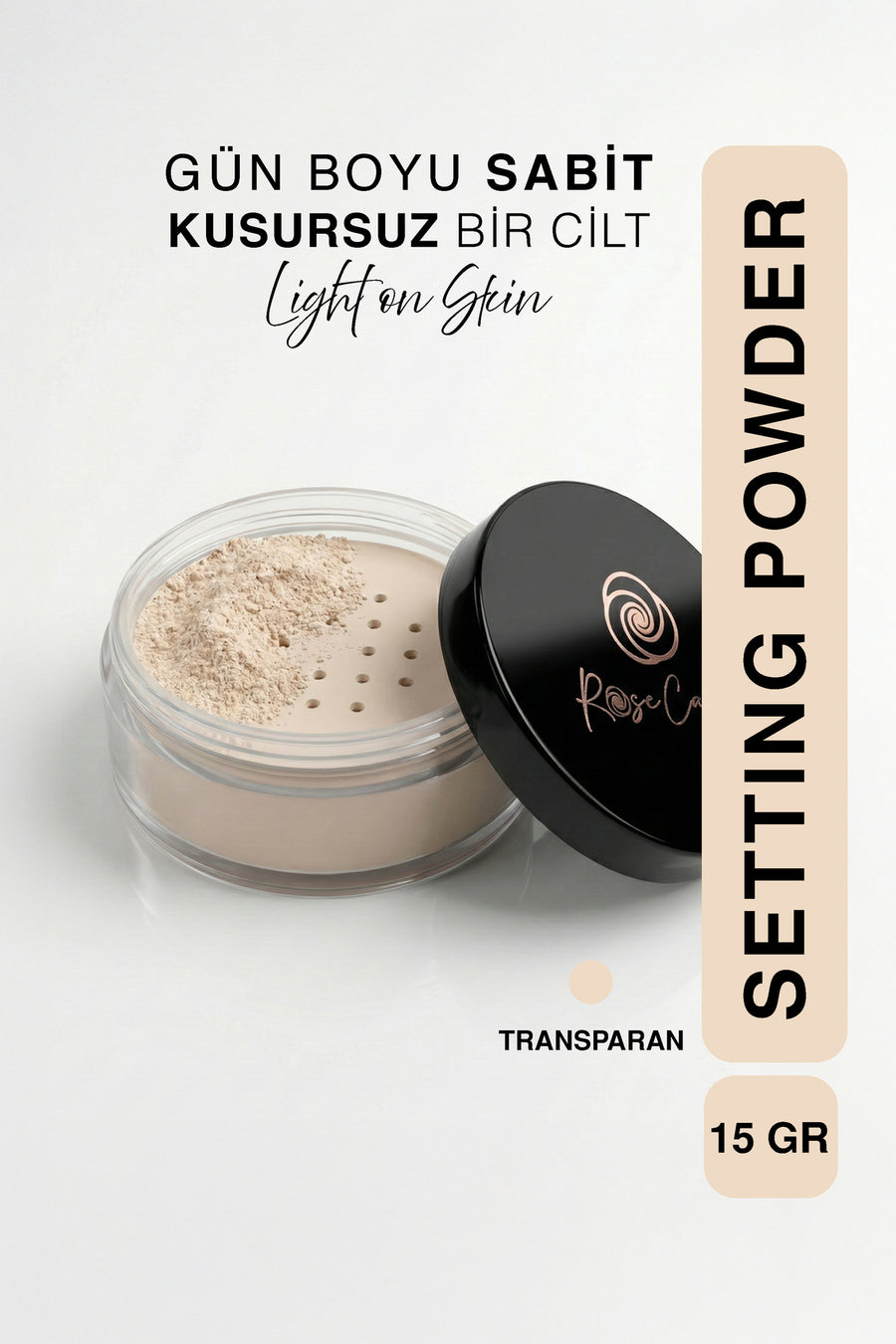 Setting Powder | Makyaj Sabitleyici Toz Pudra |