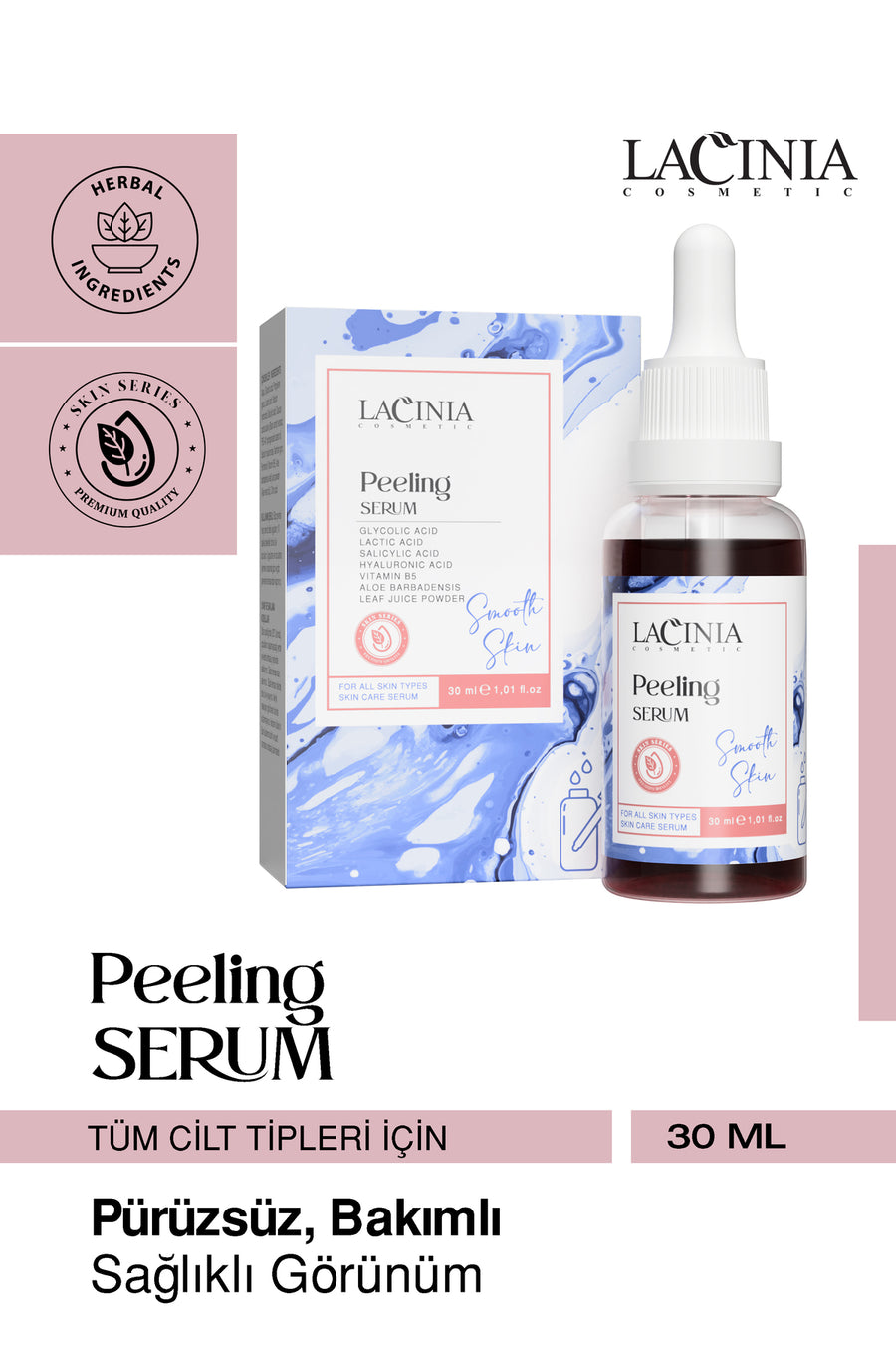 Peeling Serum 30ml Yüz Bakımı Etkili
