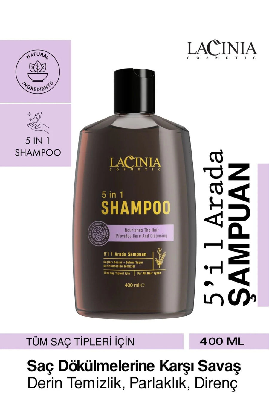 5 In 1 Şampuan 400ml