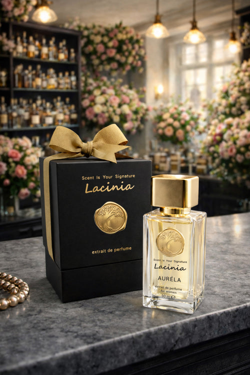 Aurela Kadın Parfüm 50ml-Extrait de Parfum | Çiçeksi,Meyveli,Gurme |Yoğun Kalıcılık