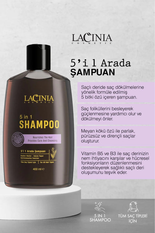 5 In 1 Şampuan 400ml