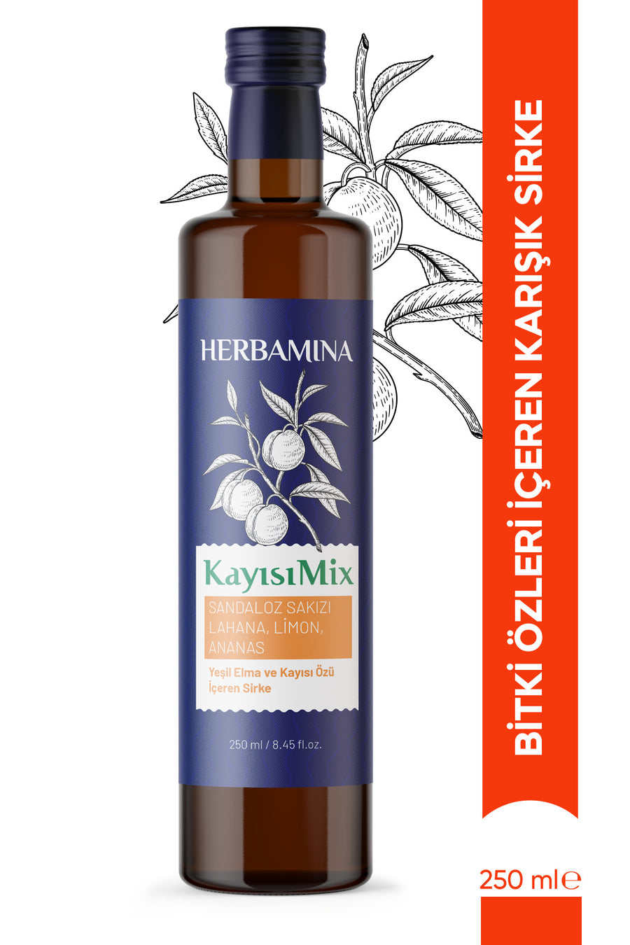 Kayısı Mix Sirke 250ml