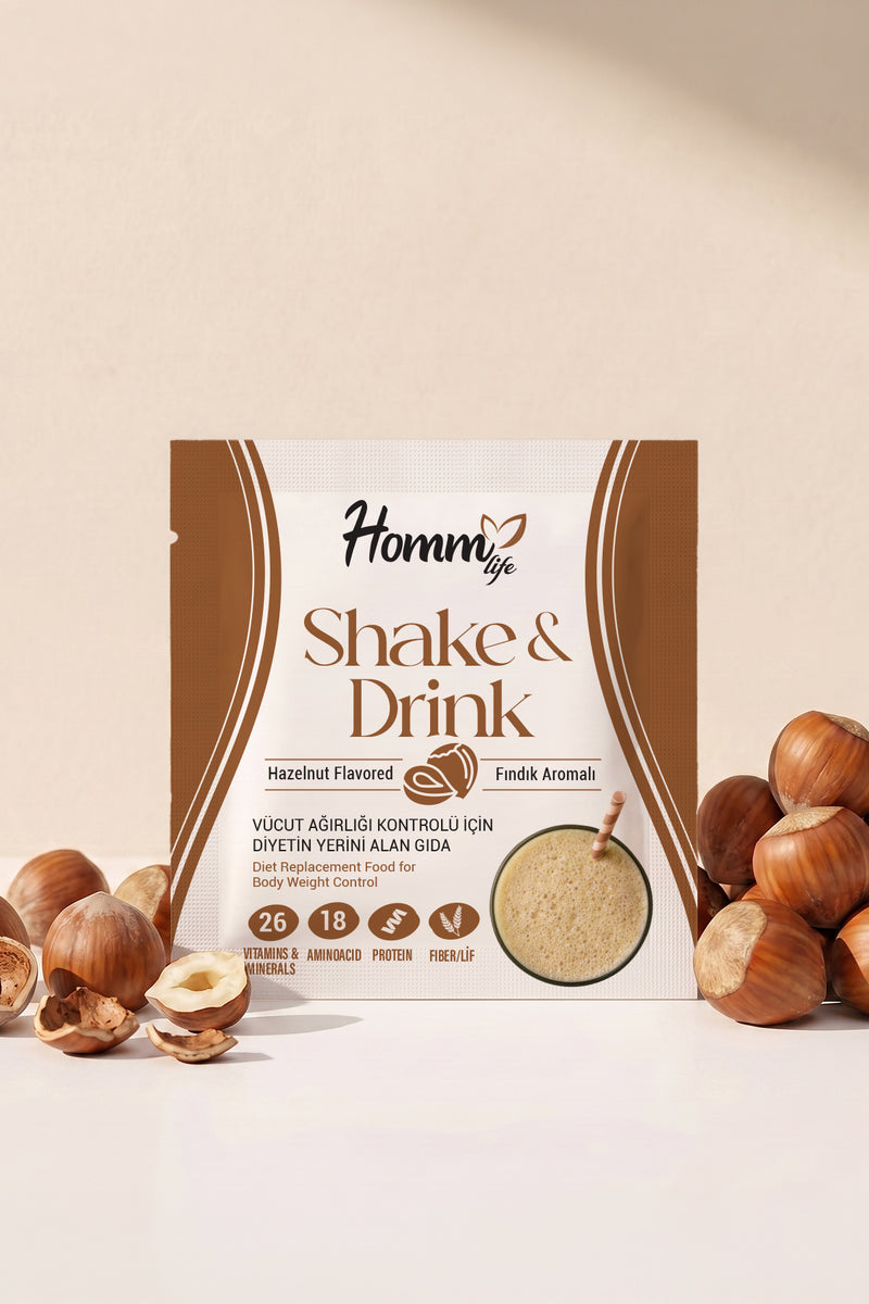 Fındık Aromalı Shake & Drınk 17 Gr X 5 Adet