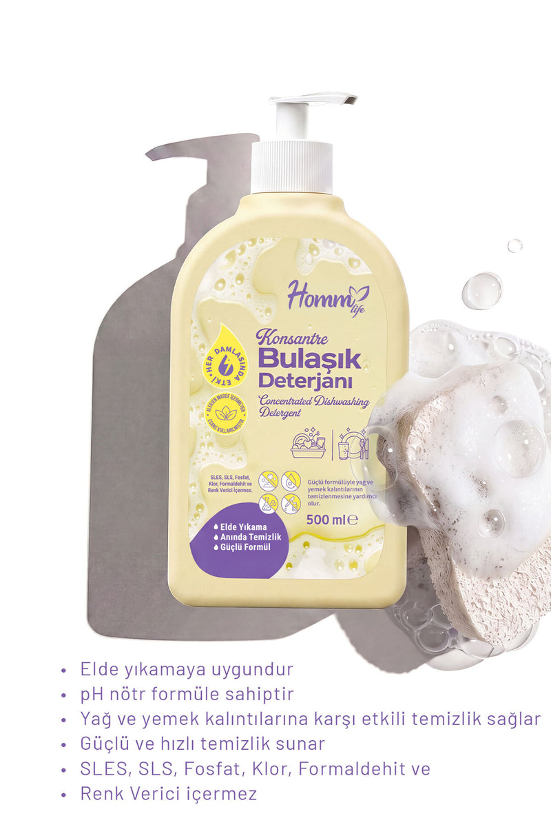 Konsantre Bulaşık Deterjanı 500 ml