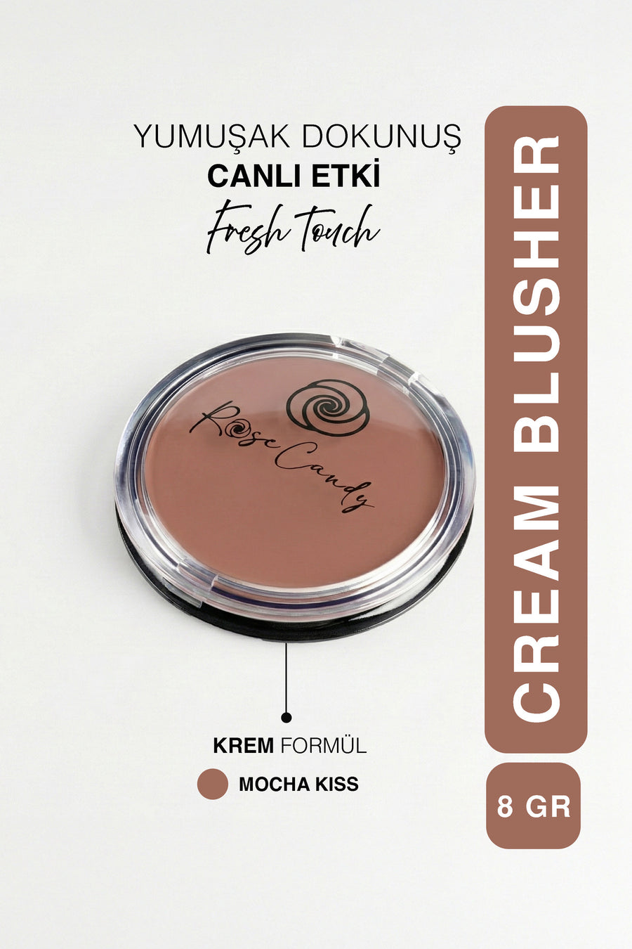 Krem Allık | Yüksek Pigmentasyon | Islak & Canlı Bitiş |