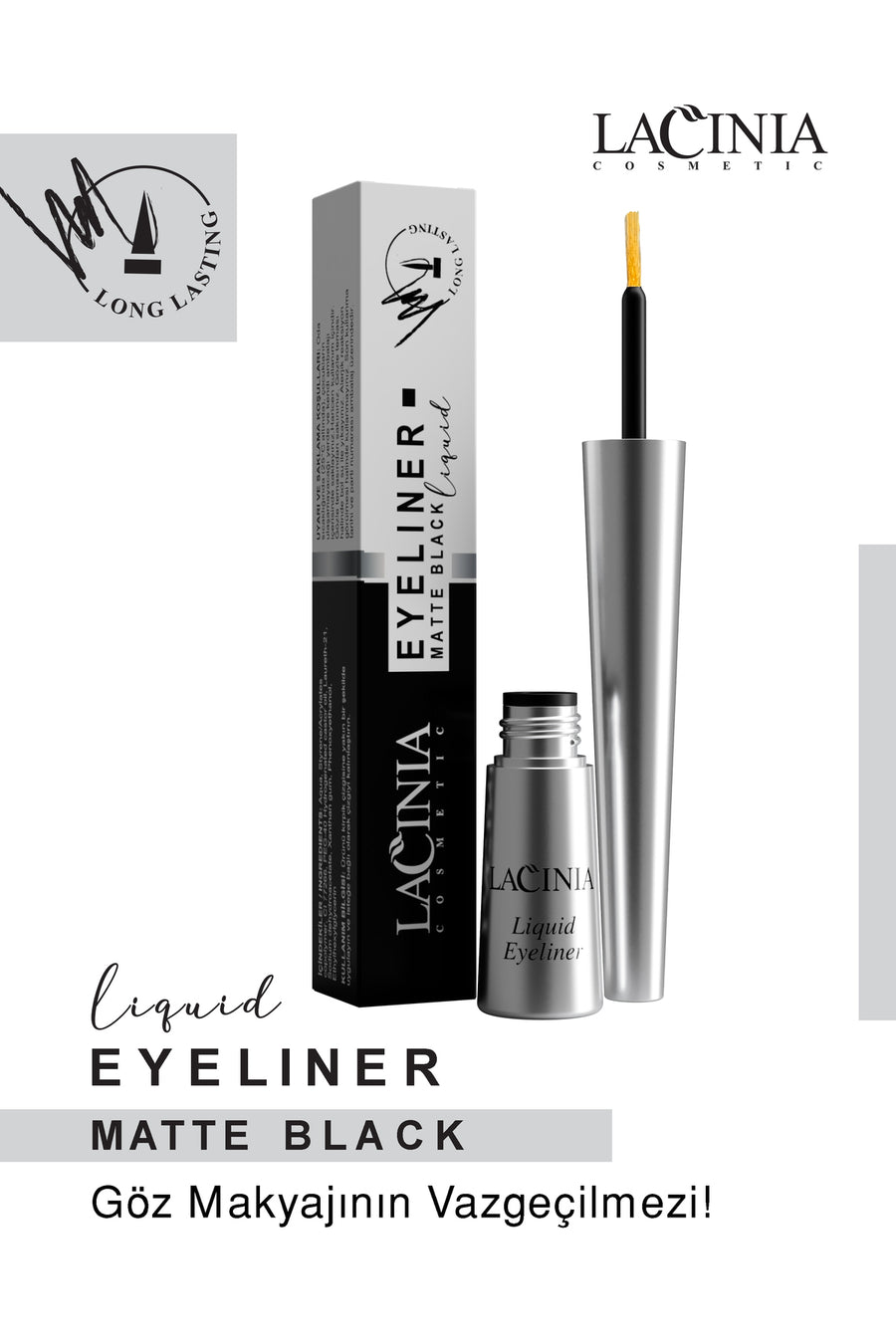 Matte Black Eyeliner 4 Ml