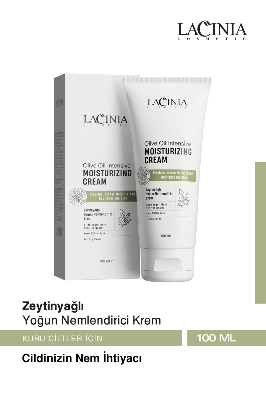 Zeytinyağlı Yoğun Nemlendirici 100ml