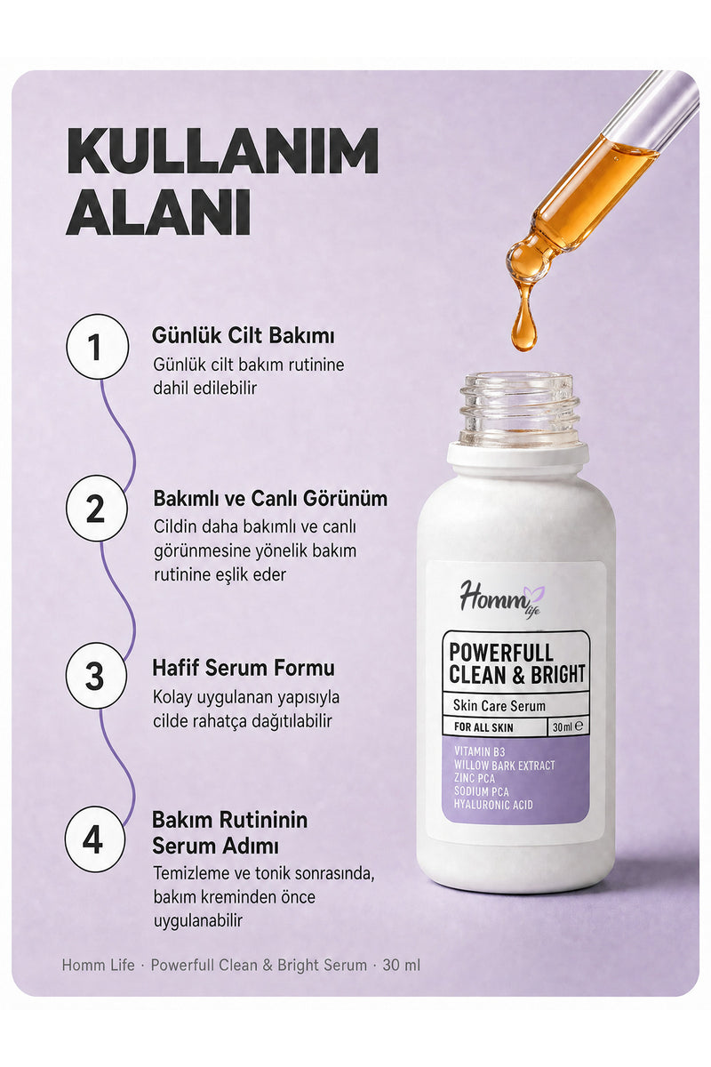Powerfull Clean & Brıght Serum - 30 Ml