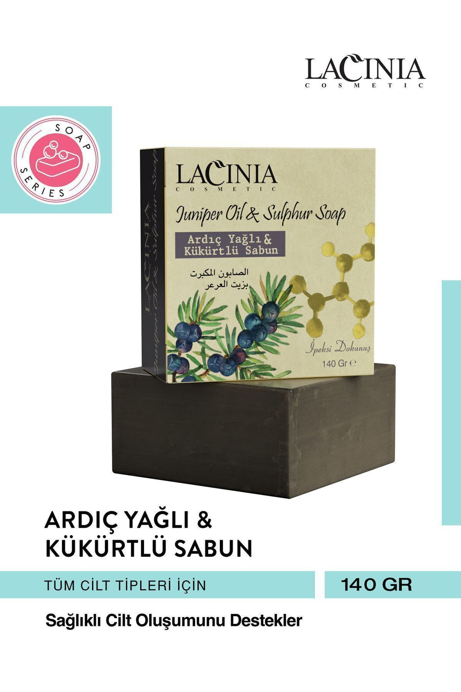 Ardıç Yağı & Kükürt Sabun 140gr
