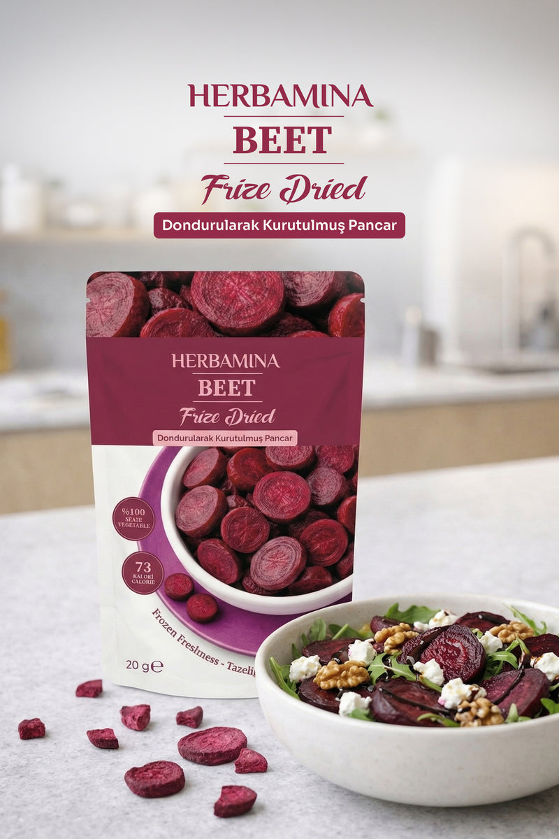 Dondurularak Kurutulmuş Pancar - 20 gr